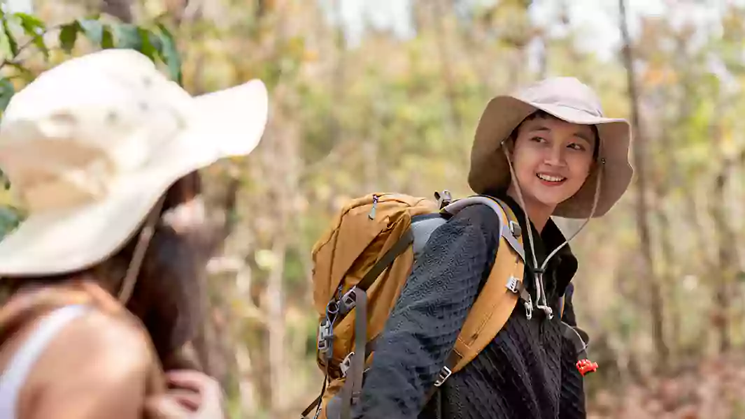 Hikers Enjoying the trails