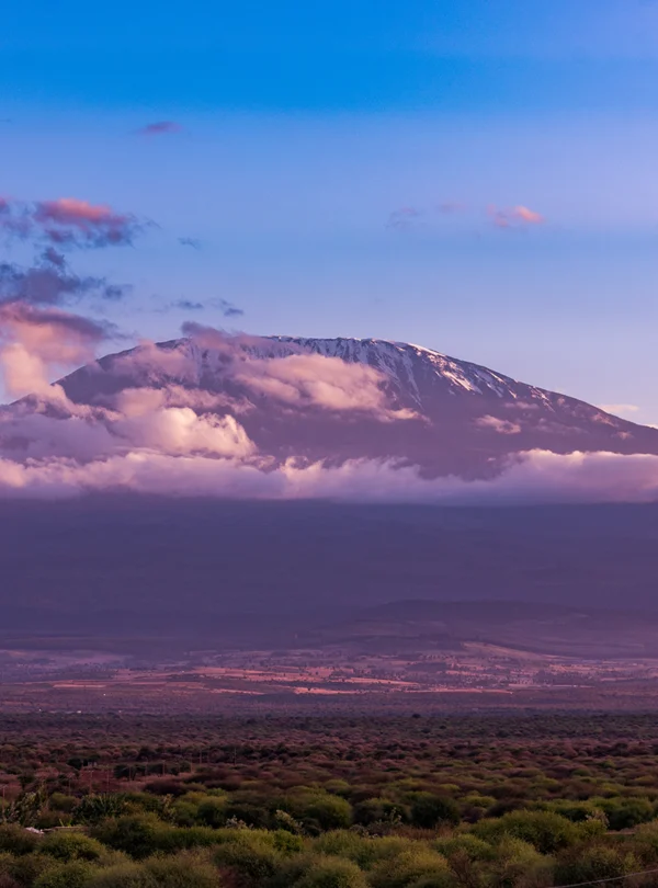 Mt. Kilimanjaro from Amboseli